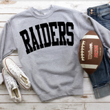 Raiders Solid Arch DTF Print