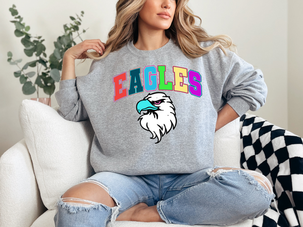 Rainbow Eagles 2 DTF Print