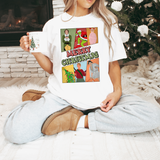 Retro Merry Christmas DTF Print