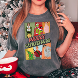 Retro Merry Christmas DTF Print