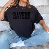 Ravens Varsity Line Team DTF Print