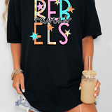 Rebels Star Doodle Mix DTF Print