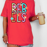 Rebels Star Doodle Mix DTF Print