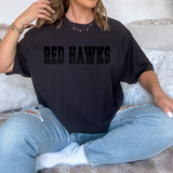 Red Hawks Varsity Line Team DTF Print