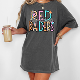 Red Raiders Star Doodle Mix DTF Print