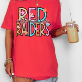 Red Raiders Star Doodle Mix DTF Print