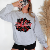 Redskins Glitter pom pom DTF Print