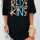 Redskins Star Doodle Mix DTF Print