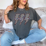 Eagles Retro Bolt Black White DTF Print