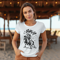 Ride or Die Cowgirl DTF Print