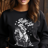 Ride or Die Cowgirl DTF Print
