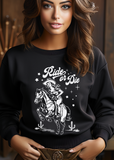 Ride or Die Cowgirl DTF Print