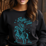 Ride or Die Cowgirl DTF Print