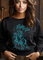 Ride or Die Cowgirl DTF Print