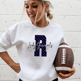 Faux Glitter Polka Dot R Lady Generals DTF Print
