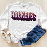 Rockets Layered Stack DTF Print