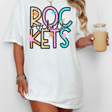 Rockets Star Doodle Mix DTF Print