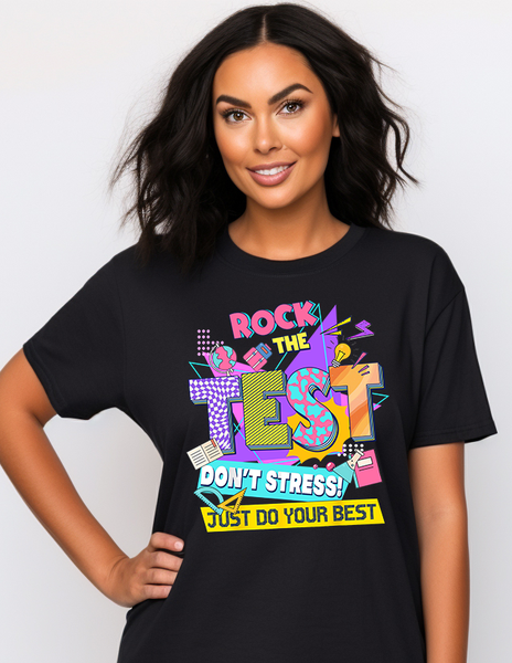 Rock the Test DTF Print