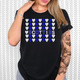 Scotties Heart Collage DTF Print