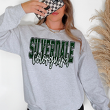 Silverdale Colorguard Glitter School Spirit DTF Print