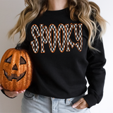 SPOOKY Checkerboard Halloween DTF Print (Copy)