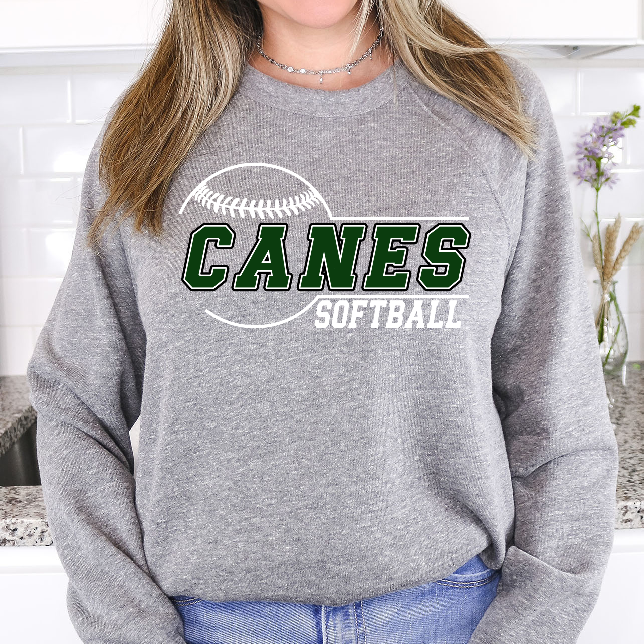 Canes Softball 01 DTF Print