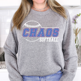 Chaos Softball 01 DTF Print