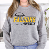 Falcons Softball 01 DTF Print