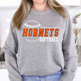 Hornets Softball 01 DTF Print