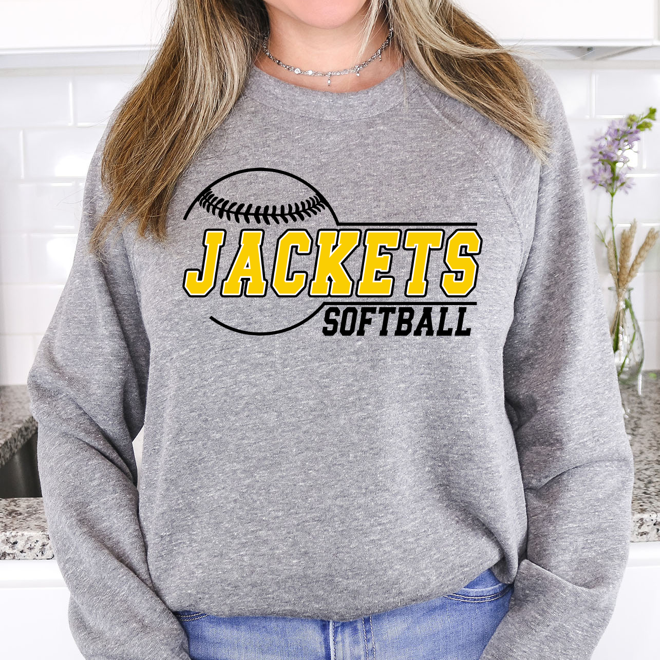 Jackets Softball 01 DTF Print