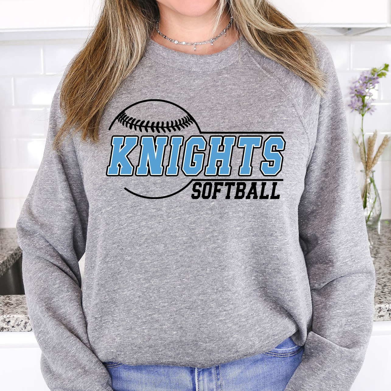 Knights Softball 01 DTF Print