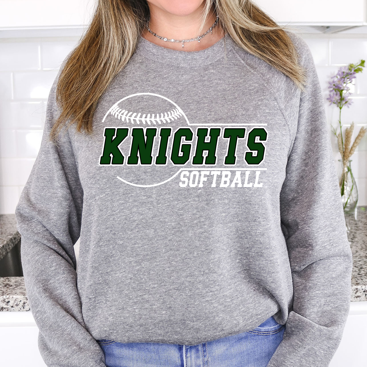 Knights Softball 01 DTF Print