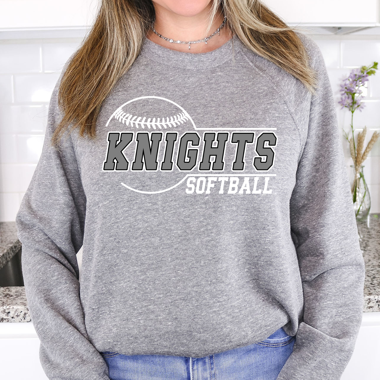 Knights Softball 01 DTF Print