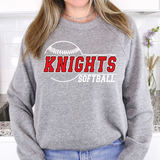 Knights (2) Softball 01 DTF Print