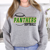 Panthers Softball 01 DTF Print