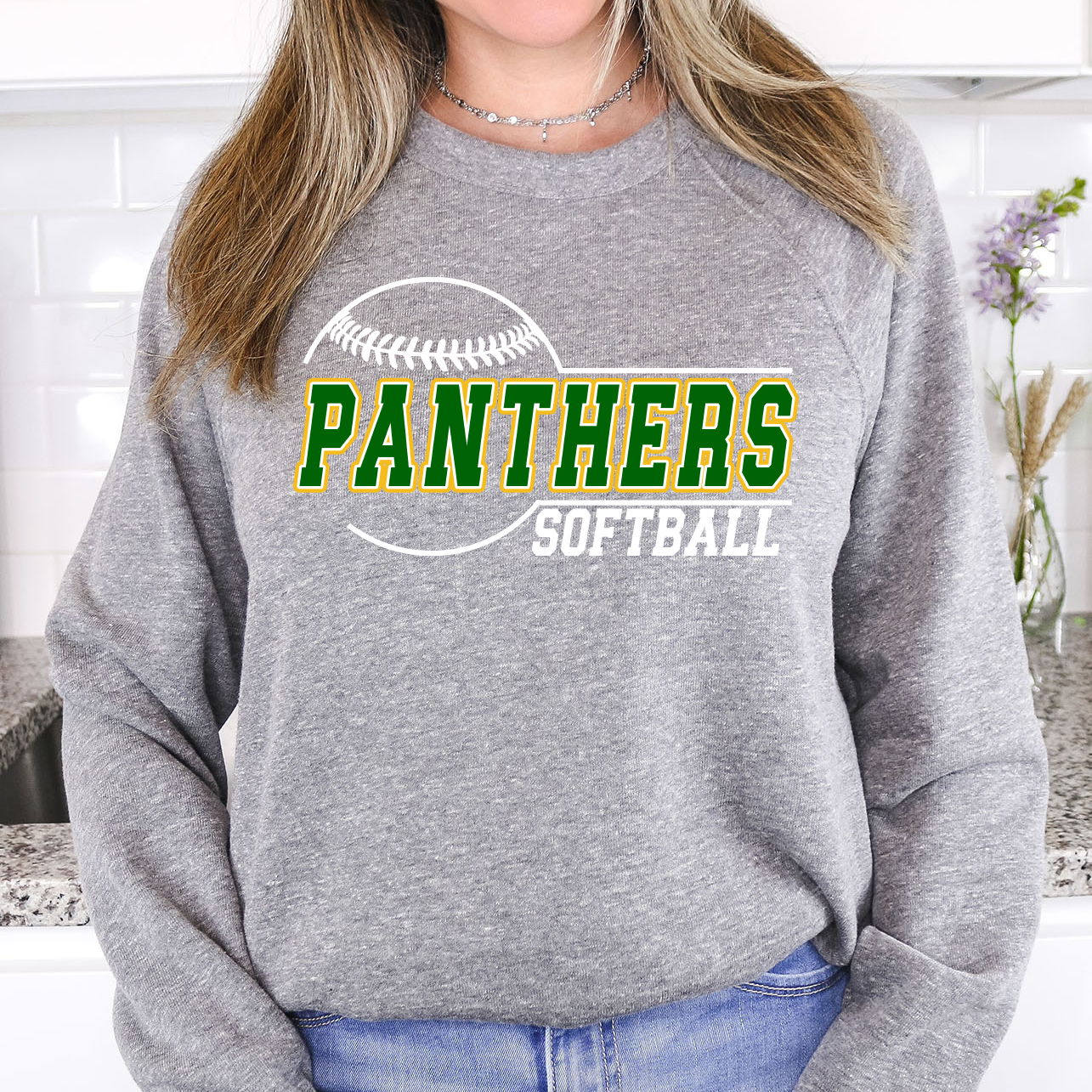 Panthers Softball 01 DTF Print