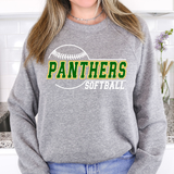 Panthers Softball 01 DTF Print