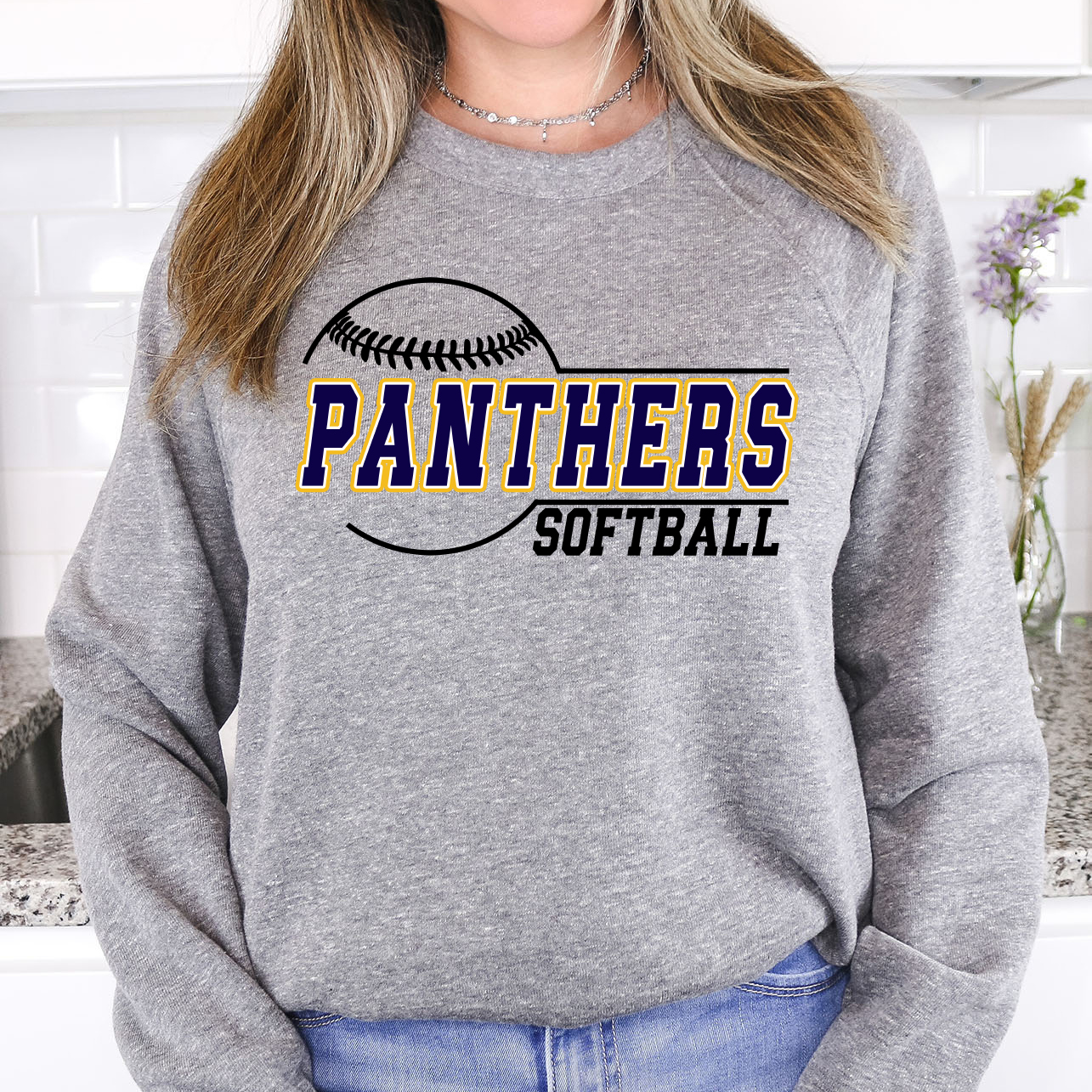 Panthers Softball 01 DTF Print