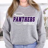 Panthers Softball 01 DTF Print