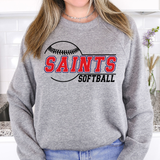 Saints Softball 01 DTF Print