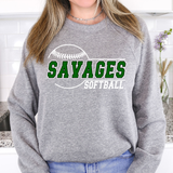Savages Softball 01 DTF Print