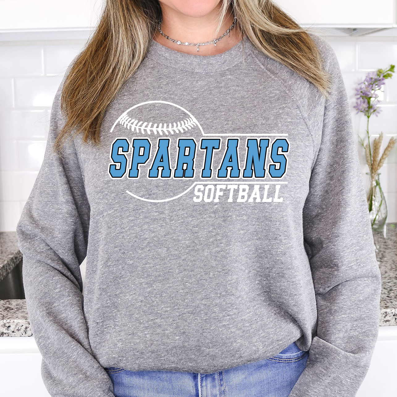 Spartans Softball 01 DTF Print