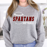 Spartans (2) Softball 01 DTF Print