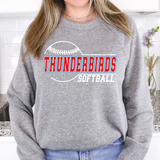 Thunderbirds Softball 01 DTF Print