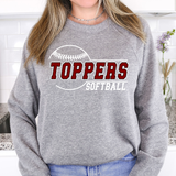 Toppers Softball 01 DTF Print
