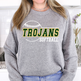Trojans Softball 01 DTF Print