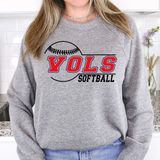 Vols Softball 01 DTF Print