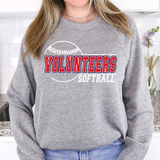 Volunteers Softball 01 DTF Print