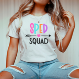 SPED Squad Heart Arrow DTF Print
