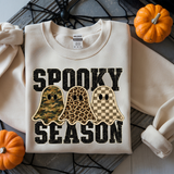 Spooky Season Mixed Pattern Ghosts Halloween DTF Print